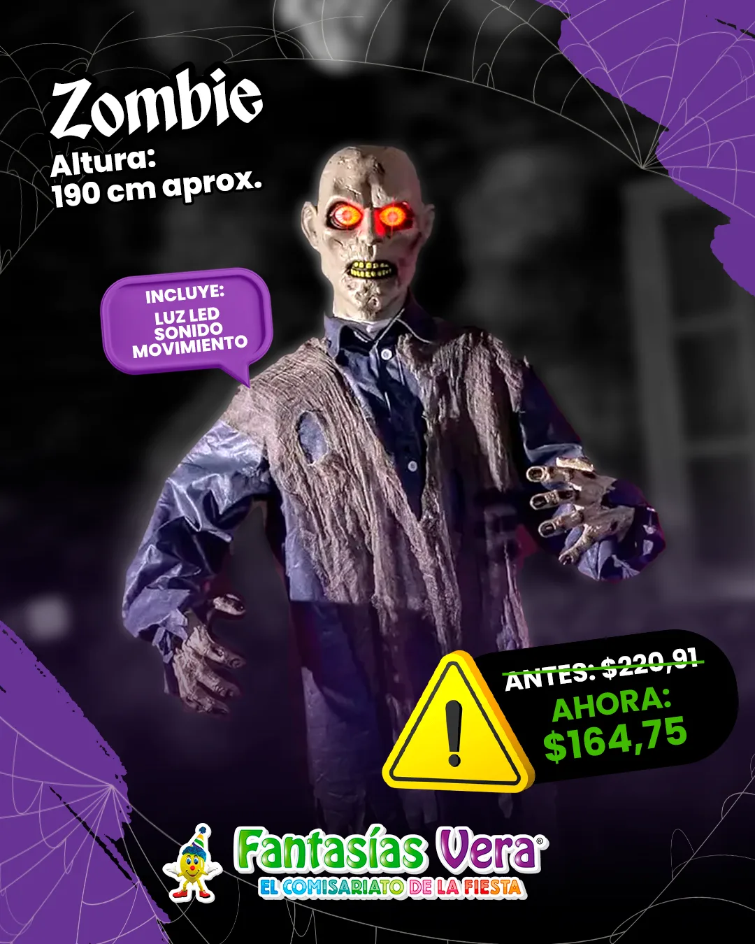 e4737518fb88bc692278745ebb8ca74e ANIMATRÓNICO ZOMBIE